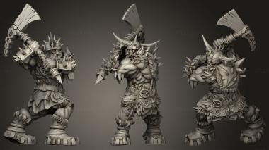 Military figurines Ugrog 3d model